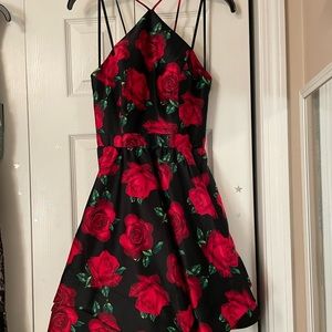 floral homecoming dress size 1